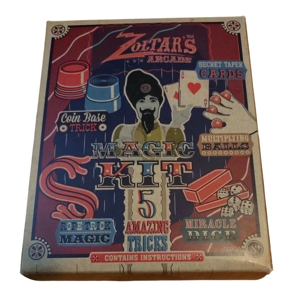 Open Box! Zoltar's Arcade The Amazing Bizarro Magic Kit 5 Tricks ABIZ006